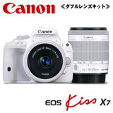 日本直邮Canon/佳能 100d KISS X7 EOS日版 双镜头新版白色 包邮