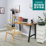 特价个性办公桌家用写字台实木电脑桌椅简约商务书桌组合台式桌子