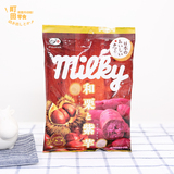 日本进口糖果* FUJIYA不二家 Milky栗子紫薯味香浓牛奶糖85g 4095