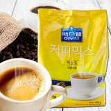包邮 韩国进口麦斯威尔速溶咖啡900g袋装三合一混合摩卡咖啡机用