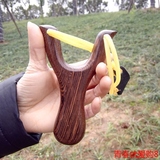 高端正品专业打鸟户外弹弓器儿童玩具实木木质不锈钢弹弓架配皮筋