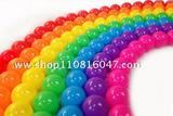 包邮100个起五彩色海洋球波波球儿童玩具益智抓握能力视觉发育