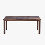 现代简约多功能原木办公桌实木书桌家用白蜡木方形餐桌老榆木家具