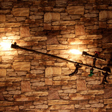 凯皇登个性创意水管壁灯简约餐厅客厅壁灯美式复古咖啡厅酒吧壁灯