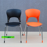 特价 时尚塑料椅子 家用简约现代餐椅 办公接待会议椅 咖啡厅座椅