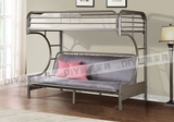 欧式双层折叠沙发床多功能双层组合床成人上下床铁艺上下铺高低床