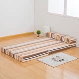 日式榻榻米床垫折叠可拆洗海绵地铺睡午休沙发单人双加厚床垫珊黛