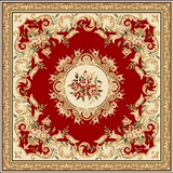 传统手工纯羊毛地毯大地毯满铺客厅长方形定制古典欧式羊毛地毯