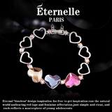 法国Eternelle施华洛世奇水晶手链 甜美款女手环时尚链生日送女友