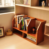 现代简约桌上实木学生儿童小书架简易办公桌面置物架创意宿舍收纳