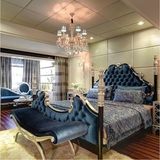 恒祥欧式床酒店新古典床 别墅1.8米双人床法式公主床套房实木家具