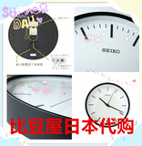 日本代购直邮SEIKO精工高级电波墙壁挂表正品KX310K简约大方时钟