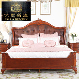 美式实木床真皮床婚床1.5欧式小户型双人床1.8米软体床现代皮床