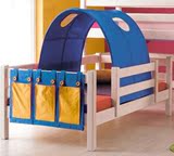 特价儿童床帐篷实木床子母床游戏帐篷床帘帷幔彩色布艺包邮可定制