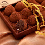 依蒂安斯手工松露黑巧克力纯可可脂8口味礼盒装进口糖果零食包邮