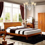 卧室家具套装组合六件套YX32 床和衣柜整套全套套房 床柜成套家具