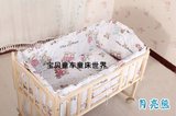 日本购 Tyonmt包邮多功能婴儿床可变书桌全实木无漆宝宝床儿童床