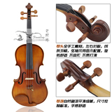 手工小提琴枣木配件儿童成人演奏可选梵阿玲V003小提琴初学者考级