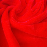 大红色金丝绒布料 大红色金丝绒会议室台布布料 桌布布料定做台布