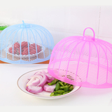 炫彩环保塑料餐桌罩 饭菜罩 厨房防蝇防虫菜罩圆形盖菜罩子食物罩