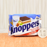 德国原装进口knoppers牛奶榛子巧克力威化饼干独立包装 单包 25g