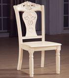 现代简约实木餐椅布面餐椅镶嵌靠背酒店橡木椅子休闲座椅均有白色