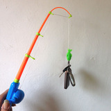 厂家直销 亲子游戏儿童益智戏水磁性钓鱼竿伸缩型钓鱼玩具套餐