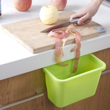 圾储物盒橱柜门挂式杂物桌面塑料垃圾桶窝窝居家创意多功能厨房垃