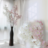 1.1米高枝大樱花 客厅落地仿真花假花绢花 婚庆摄影造景樱花树枝