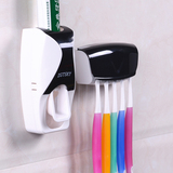韩国创意牙刷架套装懒人牙膏挤压器全自动挤牙膏器壁挂牙具架包邮