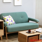 cxl日式简约小户型布艺沙发组合双人三人创意时尚住宅家具卧室沙
