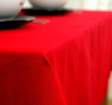 布粉色咖啡色米白红色长方形色餐桌布台布桌垫茶几热卖纯棉布艺纯