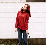 Cherrykoko韩国直发官网正品代购女装新款加厚针织打底衫T恤ff