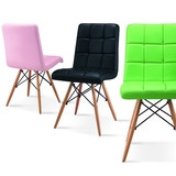 椅诺椅业特价促销新款宜家PU椅 伊姆斯创意时尚办公电脑会议餐椅