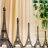 巴黎埃菲尔铁塔模型摆件欧式家居装饰品创意礼物复古工艺品摆设