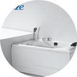 科泽亚克力小户型浴缸 家用独立式五件套小浴缸浴盆1.2-1.3米