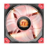 Tt /Thermaltake  Luna 12cm红光减震薄风扇 液压轴承/强化减震