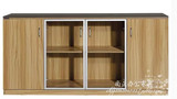 上海办公家具现代书柜简约文件柜锁带玻璃门矮柜资料柜储蓄柜