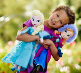 现货冰雪奇缘大冒险皇后艾莎 frozen冰雪公主 公仔人偶 玩具娃娃