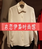 专柜正品代购 LILY 2015冬装新款第一波衬衫115410C4105原价549