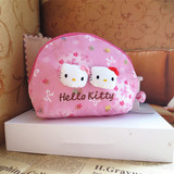 Hello Kitty 立体造型 凯蒂猫化妆包 手包(仅供展示）