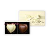 香港代购 godiva歌帝梵巧克力珠宝礼盒2颗装50盒起定婚礼结婚喜糖