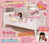 超值新款实木宜家带护栏单人小孩床1米1.2儿童床男孩女孩日式特价