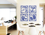 中国风剪纸画家居装饰中式墙贴剪纸窗花外事礼品梅兰竹菊