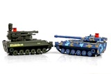 双鹰遥控坦克模型大号对战坦克儿童军事摇控玩具车耐摔男孩礼物