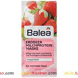 双皇冠德国Balea芭乐雅 草莓牛奶蛋白面膜 2 x 8 ml