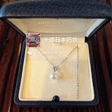 日本直邮代购 MIKIMOTO御木本天然海水珍珠项链 纯银 经典款网红