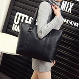 女士包包大容量手提包 2016韩版时尚潮购物单肩包 新款简约大包包
