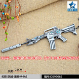 CF穿越火线英雄永久武器雷神M4模型 黑龙无影AK枪模玩具摆件 包邮