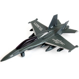 F-18大黄蜂战机 儿童玩具合金飞机模型 声光版金属战斗机模型